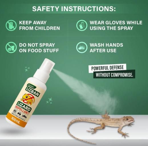 🔥 Mega Offer – Buy 1 Get 2 FREE 🦎Powerful Lizard Repellent Spray