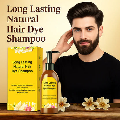 Long Lasting Natural Hair Dye Shampoo – Buy 1 Get 1 Free Limited Offer