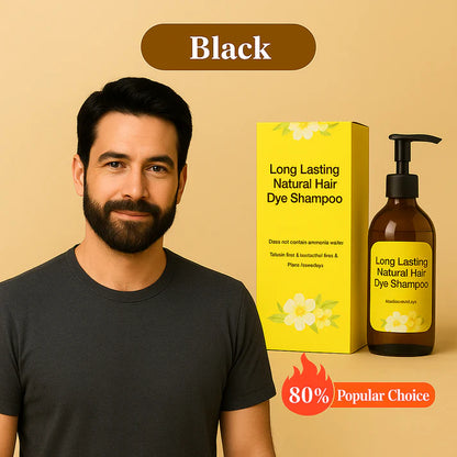 Long Lasting Natural Hair Dye Shampoo – Buy 1 Get 1 Free Limited Offer