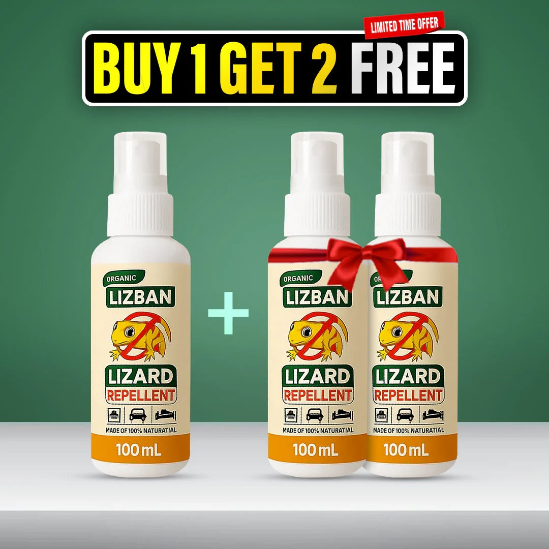 🔥 Mega Offer – Buy 1 Get 2 FREE 🦎Powerful Lizard Repellent Spray