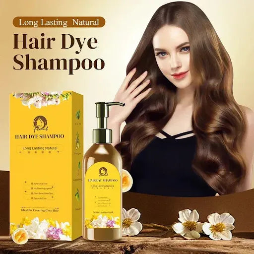 Long Lasting Natural Hair Dye Shampoo – Buy 1 Get 1 Free Limited Offer